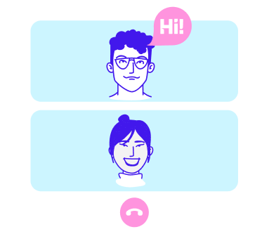 Conversacional Clases 100 % enfocadas en hablar desde el primer día.